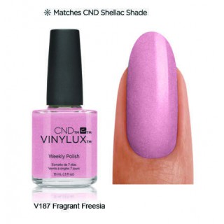 CND Vinylux Polish – Fragrant Freesia (Flora & Fauna) 0.50 oz